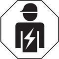 Symbol: Installationen kræver elektroteknisk ekspertise. 